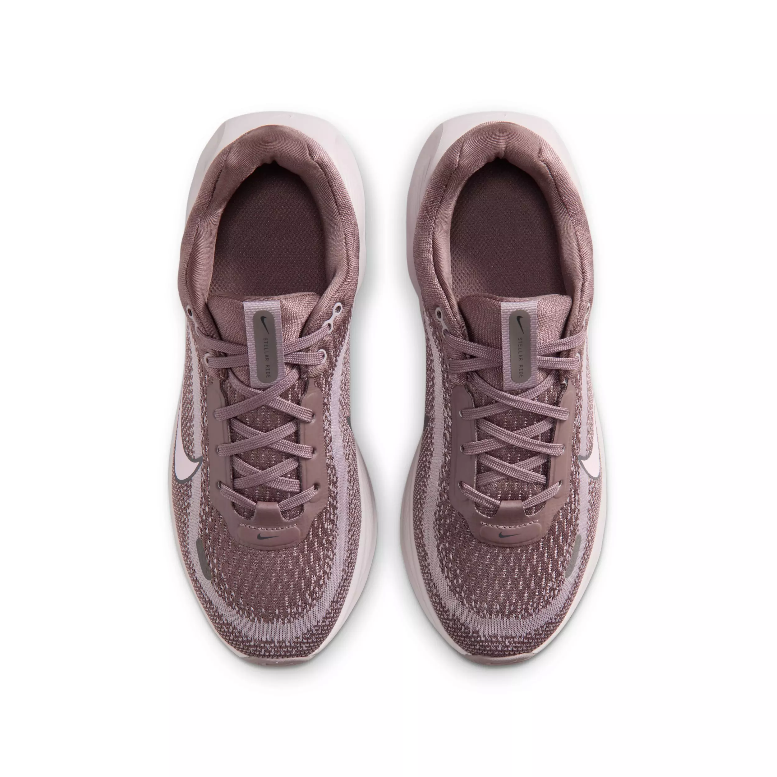 Nike Stellar Ride "Tattoo/Light Violet Ore/Violet/Pink Foam" Grade School Girls' Running Shoe - TATTOO/LT VIOLET/VIOLET/PINK