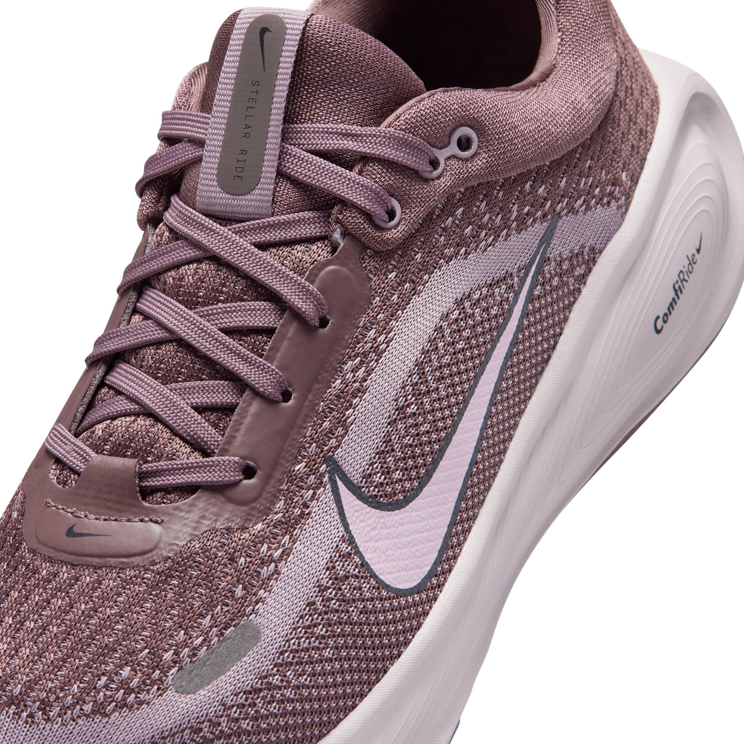 Nike Stellar Ride "Tattoo/Light Violet Ore/Violet/Pink Foam" Grade School Girls' Running Shoe - TATTOO/LT VIOLET/VIOLET/PINK
