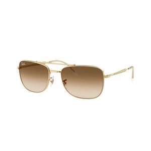Ray-Ban RB3755 Clear Gradient Brown Sunglasses &ndash; Polished Arista Gold