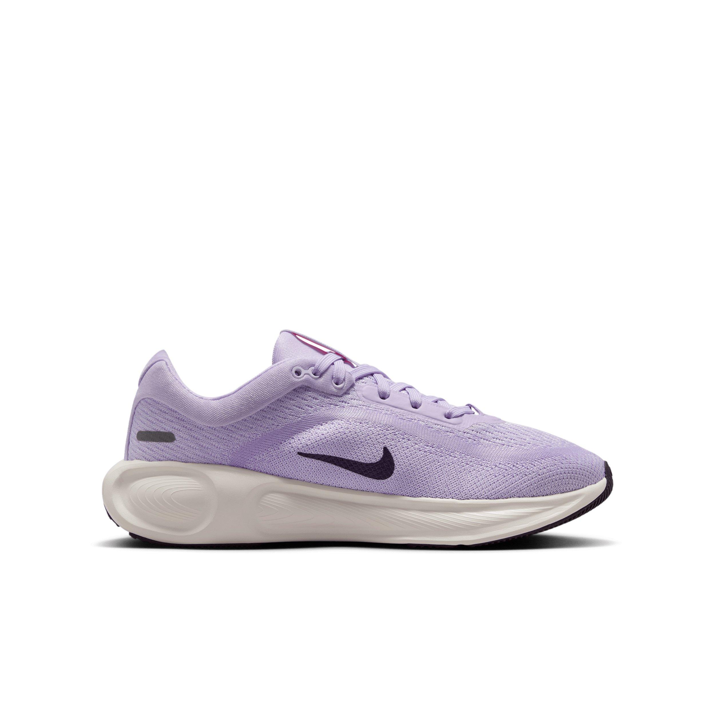 Nike Stellar Ride "Violet Mist/Grape/Hot Lava/Purple Dynasty" Grade School Girls' Running Shoe - VIOLET/GRAPE/LAVA/PURPLE