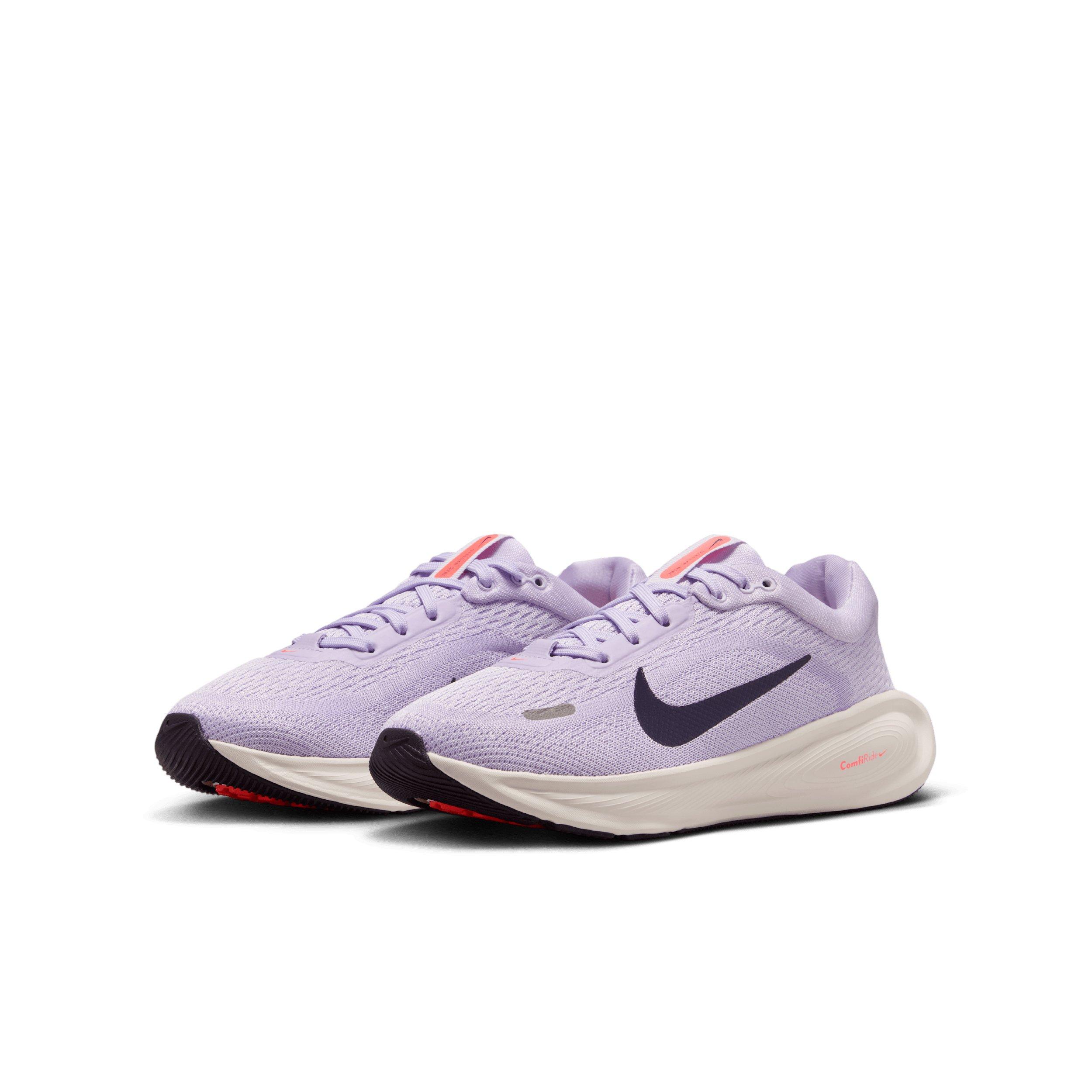 Nike Stellar Ride "Violet Mist/Grape/Hot Lava/Purple Dynasty" Grade School Girls' Running Shoe - VIOLET/GRAPE/LAVA/PURPLE