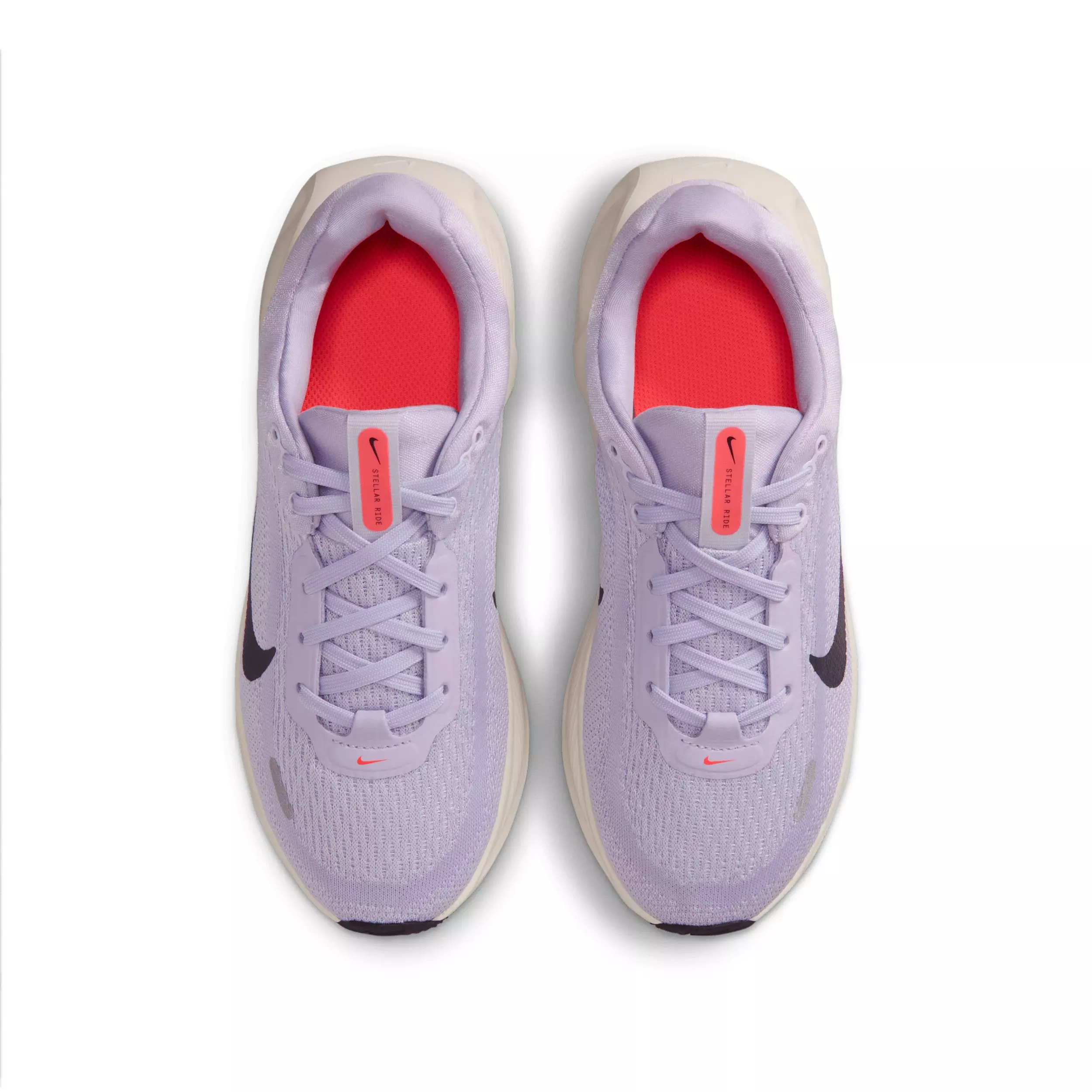 Nike Stellar Ride "Violet Mist/Grape/Hot Lava/Purple Dynasty" Grade School Girls' Running Shoe - VIOLET/GRAPE/LAVA/PURPLE