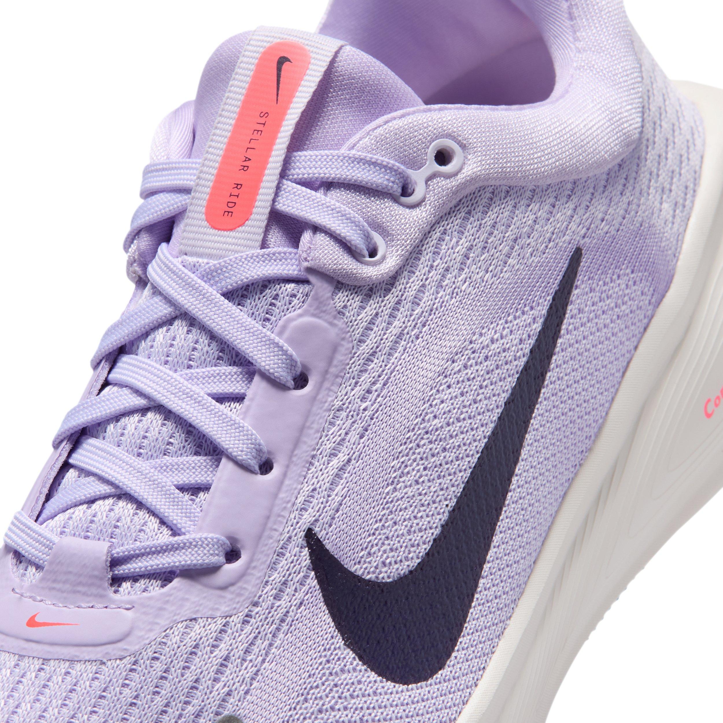 Nike Stellar Ride "Violet Mist/Grape/Hot Lava/Purple Dynasty" Grade School Girls' Running Shoe - VIOLET/GRAPE/LAVA/PURPLE
