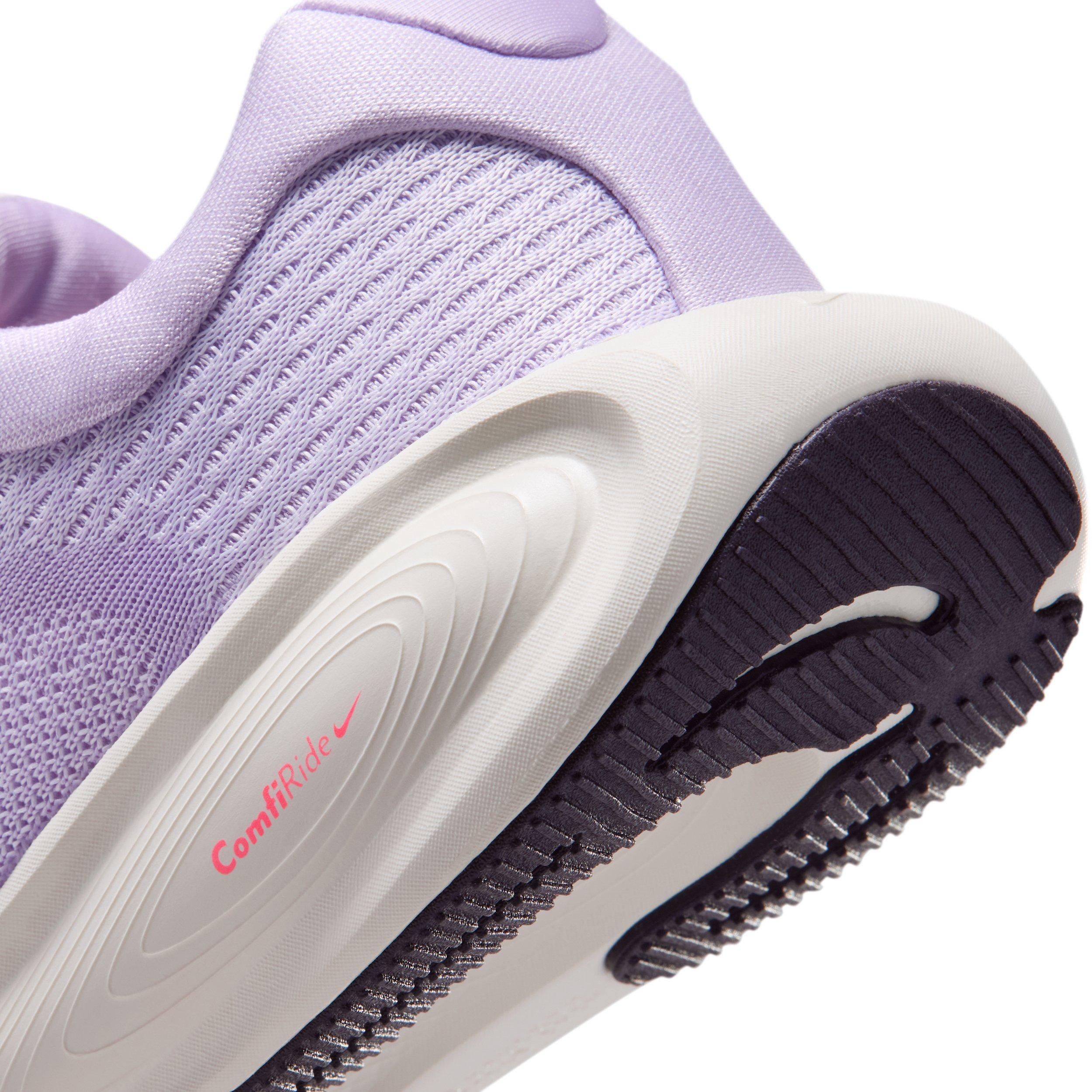 Nike Stellar Ride "Violet Mist/Grape/Hot Lava/Purple Dynasty" Grade School Girls' Running Shoe - VIOLET/GRAPE/LAVA/PURPLE
