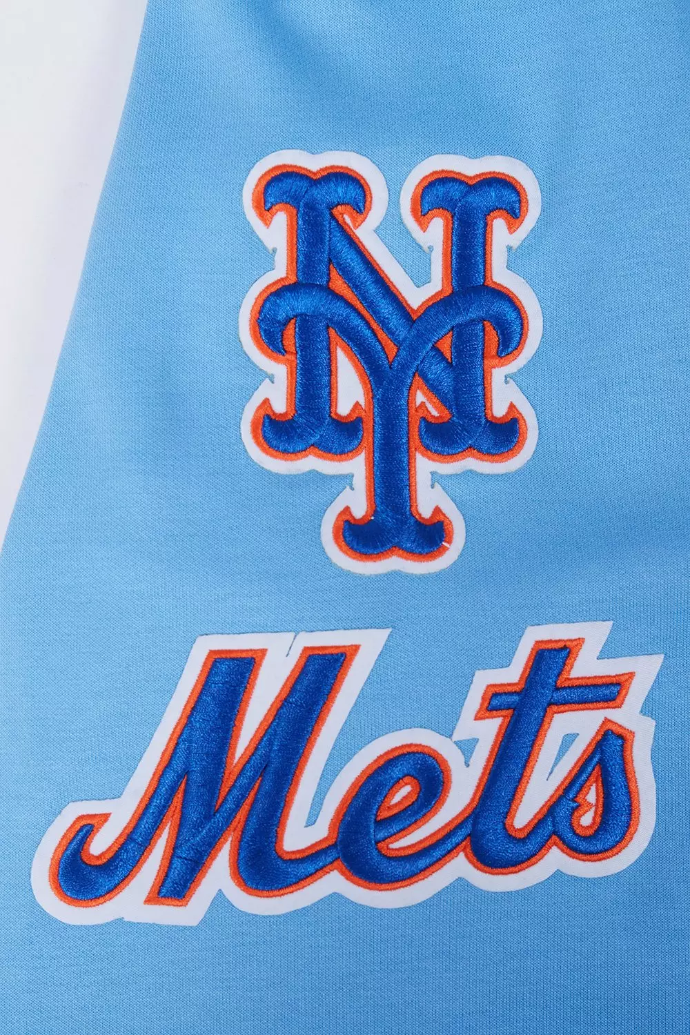Pro Standard Men's MLB New York Mets Chenille Pullover Hoodie - BLUE