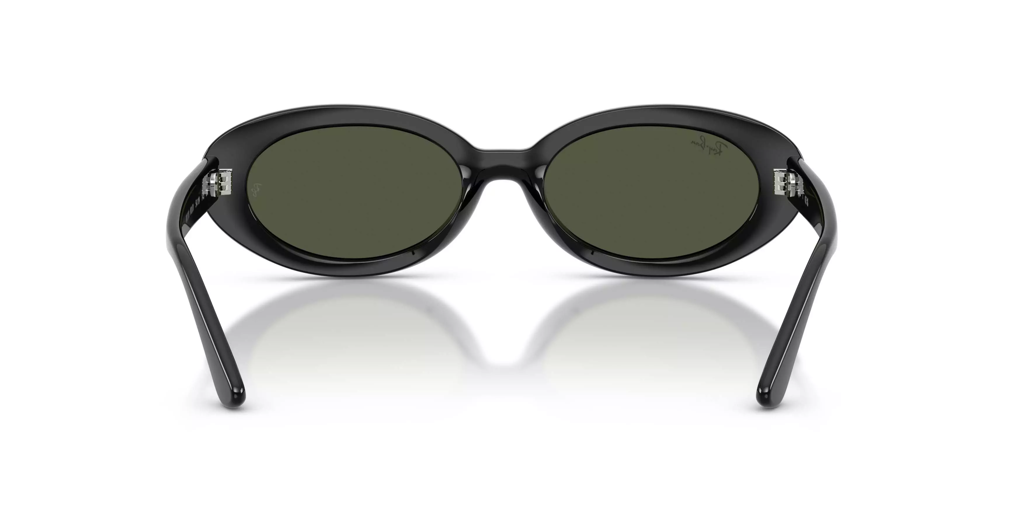 Ray-Ban RB2223 Green Sunglasses &ndash; Polished Black - BLACK/GREEN