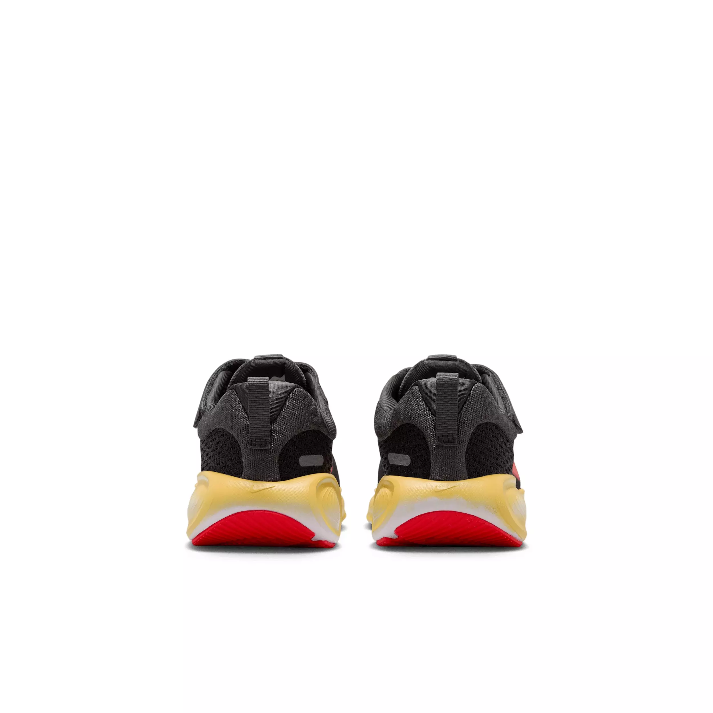Nike Stellar Ride "Black/Medium Ash/Light Crimson/Bright Crimson" Preschool Boys' Running Shoe - BLACK/MD ASH/LT CRIMSON/CRIMSON