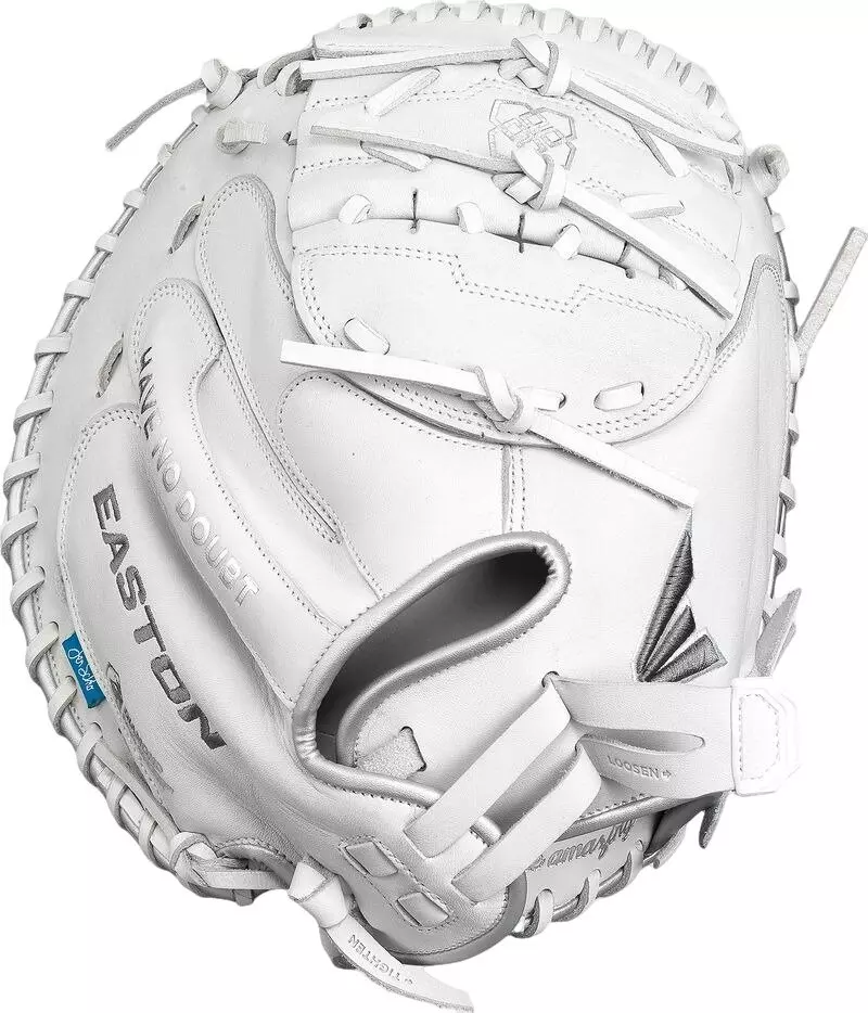 Easton Jen Schroeder Elite Fastpitch 33" Catcher's Mitt LHT 2022 - WHITE