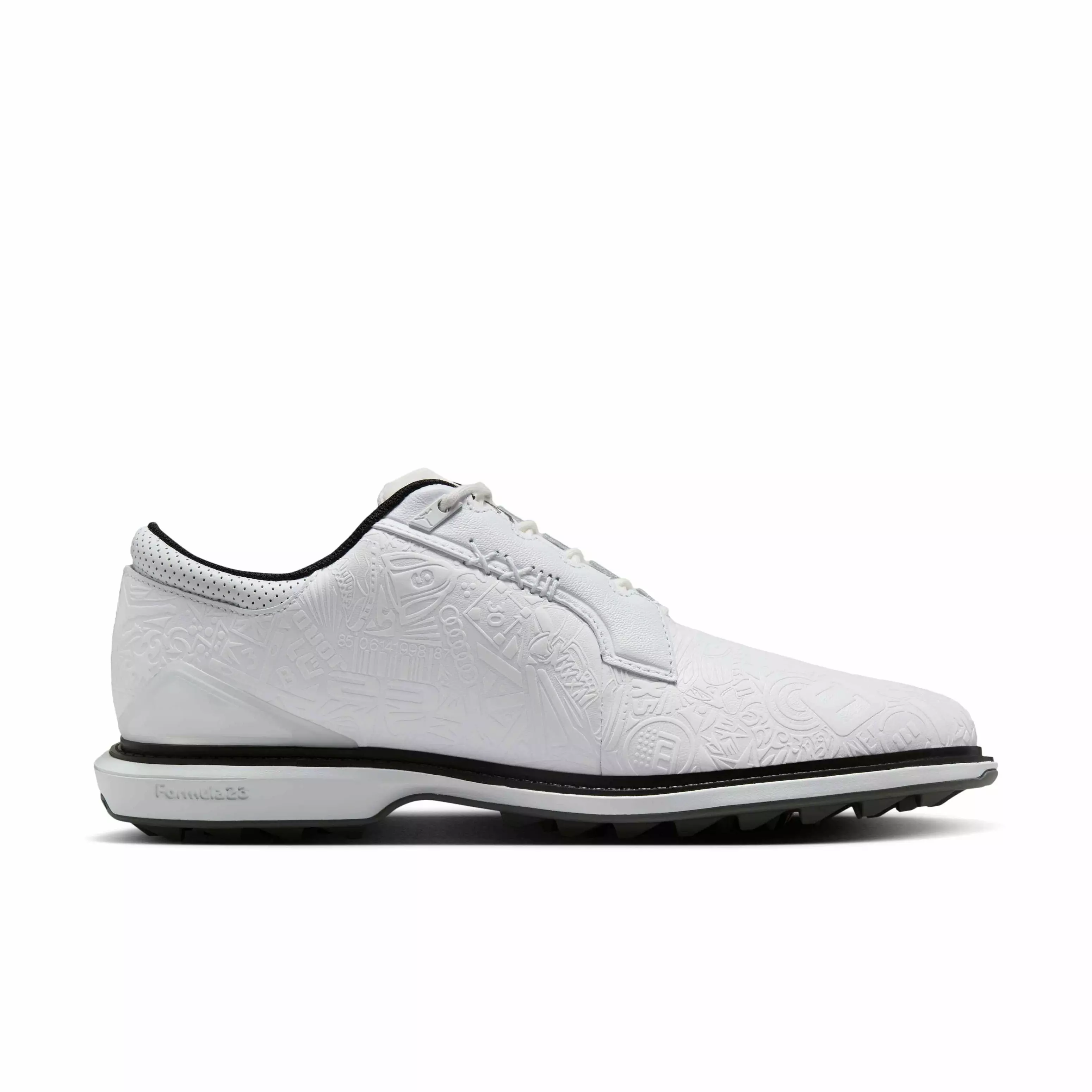 Jordan ADG 5 "White/Black/Pure Platinum/Iron Grey" Men's Golf Shoe - WHITE/BLACK/PLATINUM/GREY