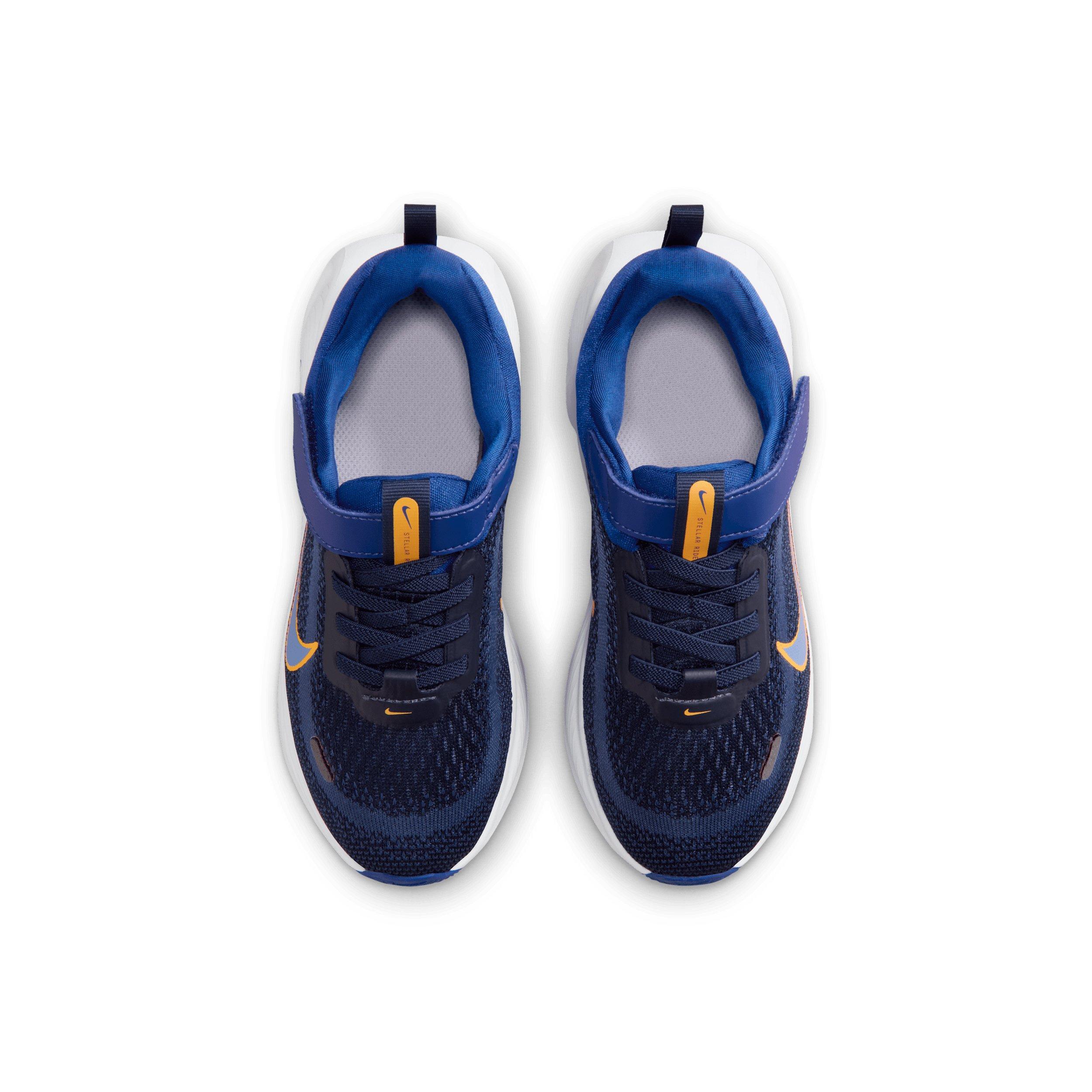 Nike Stellar Ride "Old Royal/Mystic Navy/Laser Orange/University Blue" Preschool Boys' Running Shoe - ROYAL/NAVY/ORANGE/BLUE