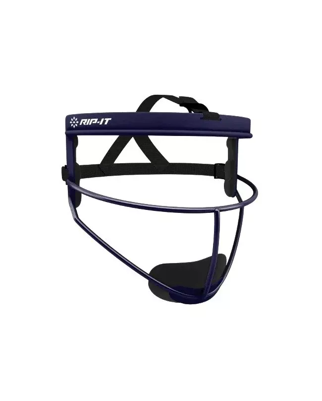 RIP-IT Girls' Defense Pro Softball Fielder's Face Mask - Navy - NAVY