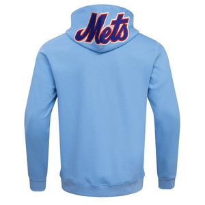 Pro Standard Men's MLB New York Mets Classic Chenille Full-Zip Hooded Jacket