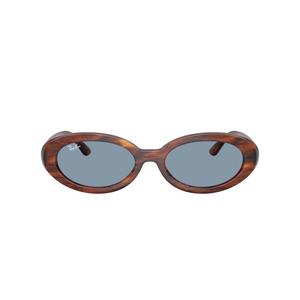 Ray-Ban RB2223 Blue Sunglasses &ndash; Polished Striped Havana