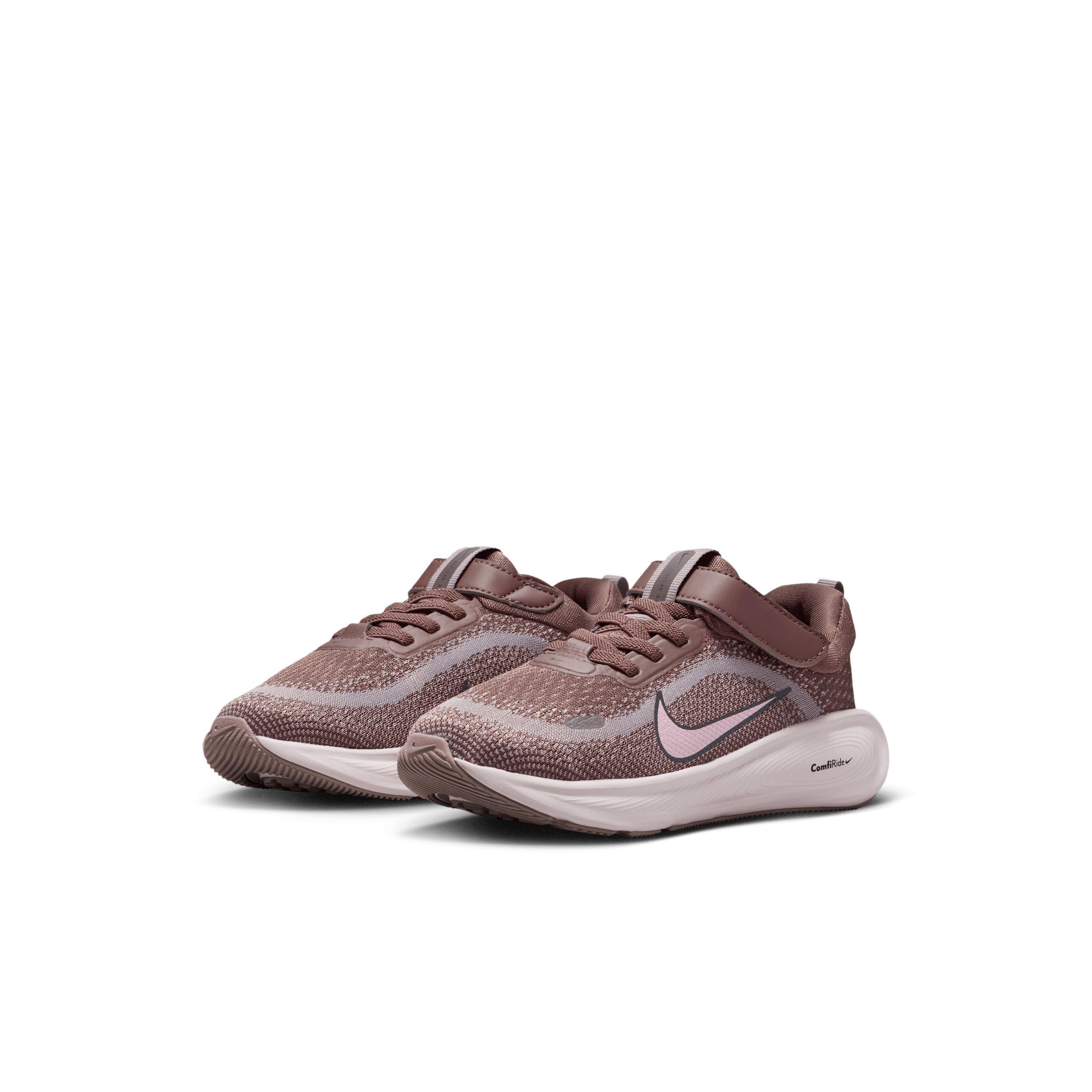 Nike Stellar Ride "Tattoo/Light Violet Ore/Platinum Violet/Pink Foam" Preschool Girls' Running Shoe - TATTOO/LT VIOLET/VIOLET/PINK
