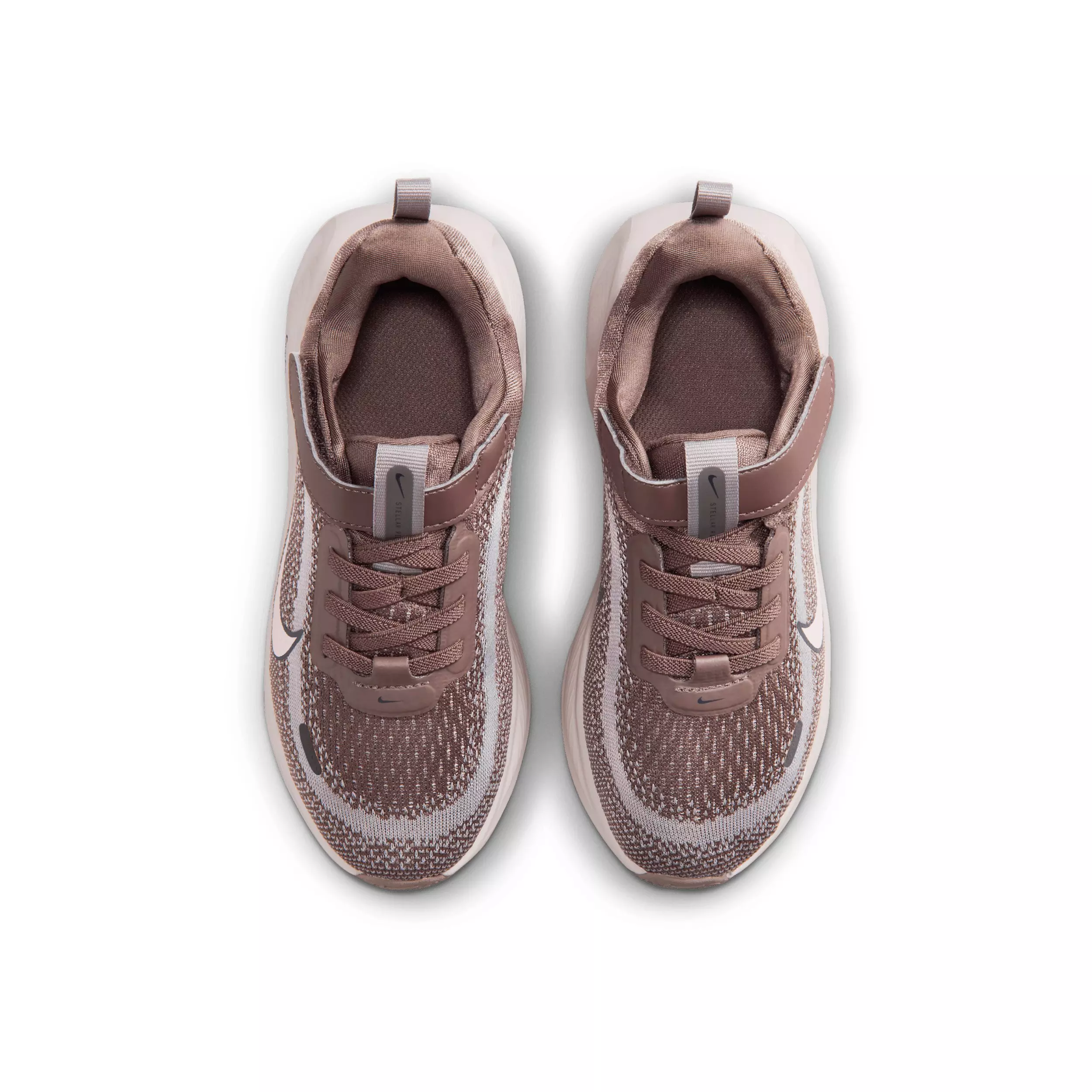Nike Stellar Ride "Tattoo/Light Violet Ore/Platinum Violet/Pink Foam" Preschool Girls' Running Shoe - TATTOO/LT VIOLET/VIOLET/PINK