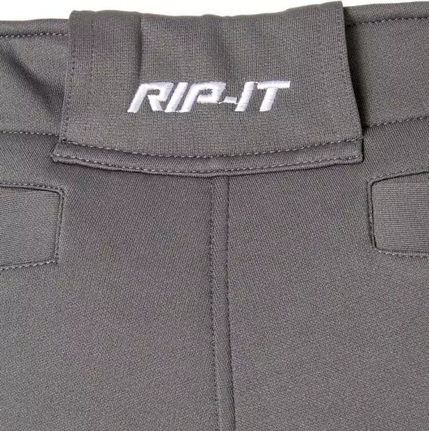 RIP-IT Big Girls' 4 Way Stretch Classic Adira Fastpitch Softball Pants - CHARCOAL