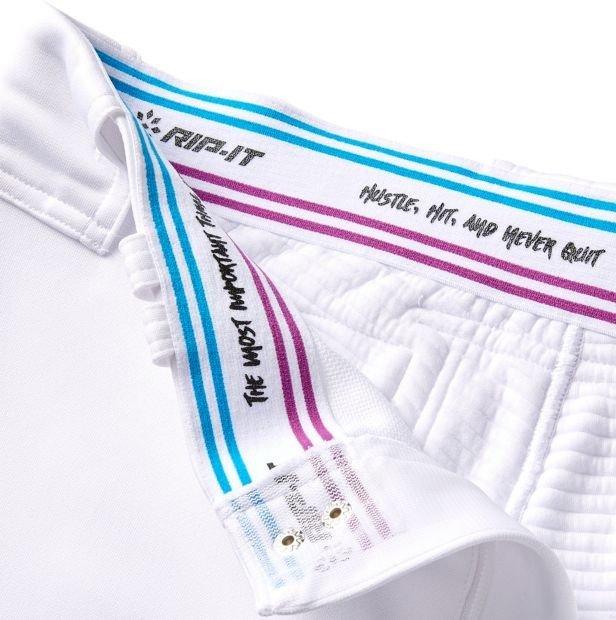 RIP-IT Big Girls' 4 Way Stretch Classic Adira Fastpitch Softball Pants - WHITE Thumbnail View 3