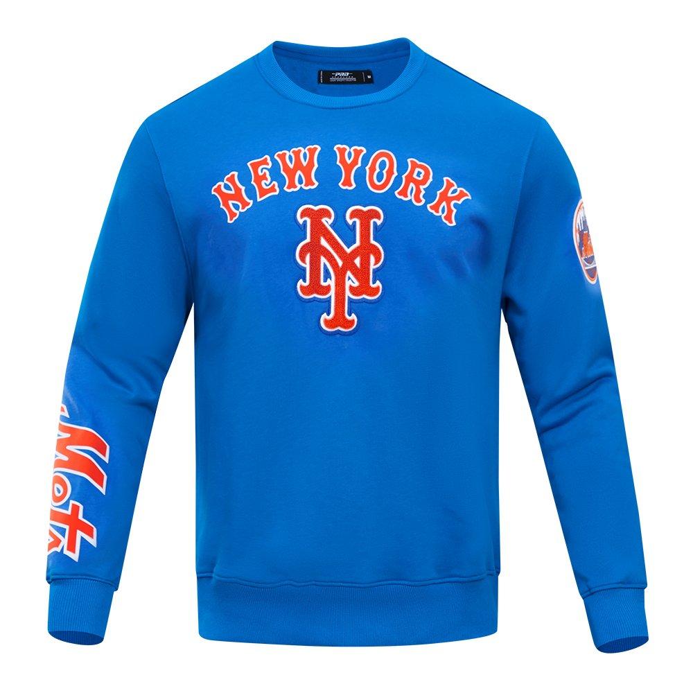 Pro Standard Men's MLB New York Mets Classic Crewneck - Royal - ROYAL Thumbnail View 1