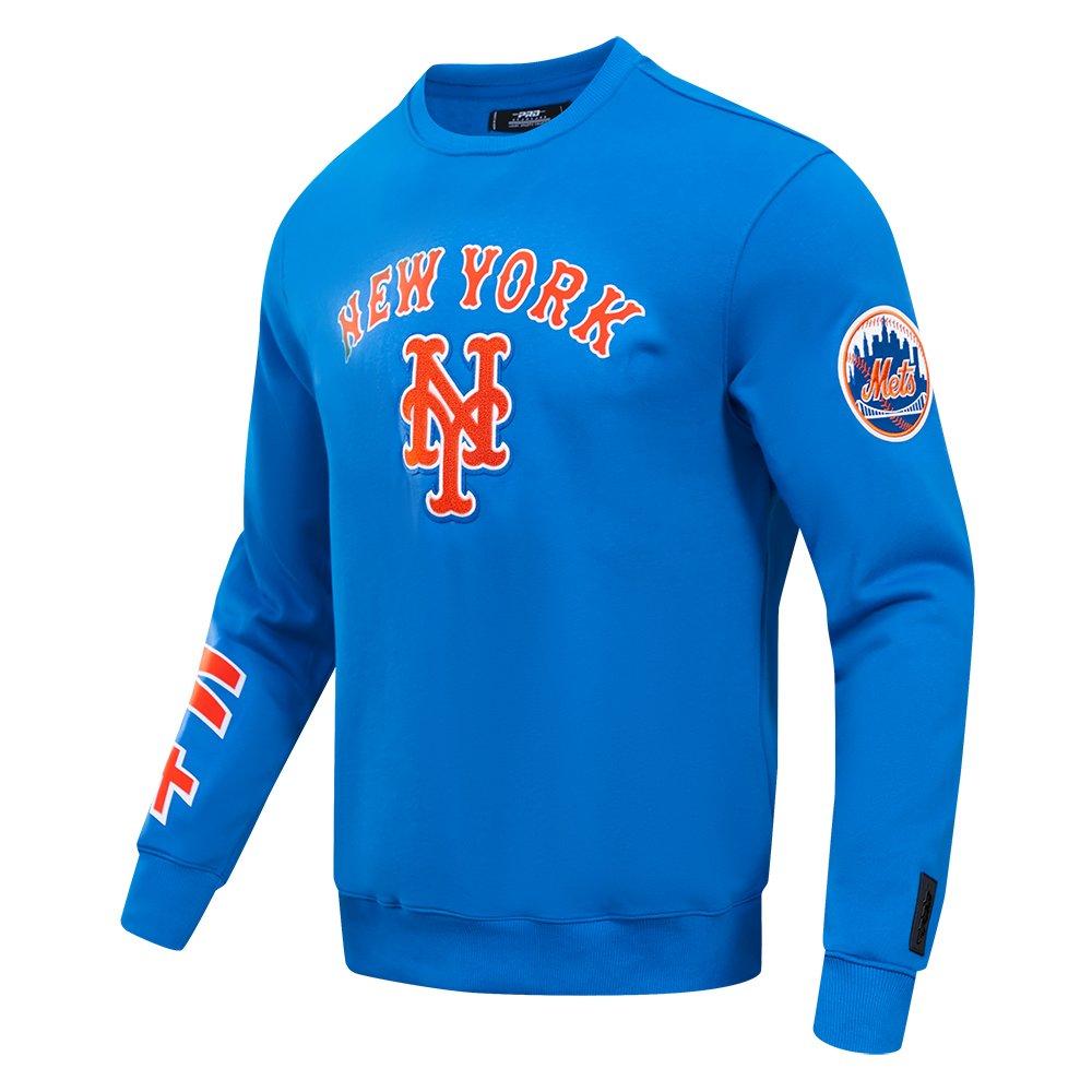 Pro Standard Men's MLB New York Mets Classic Crewneck - Royal - ROYAL Thumbnail View 3