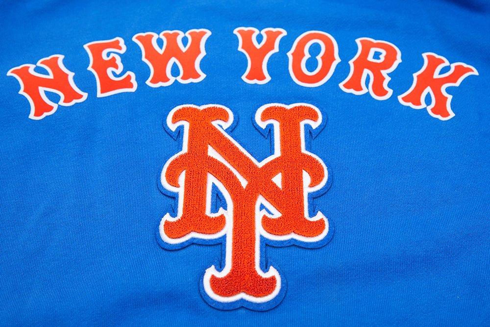 Pro Standard Men's MLB New York Mets Classic Crewneck - Royal - ROYAL Thumbnail View 5