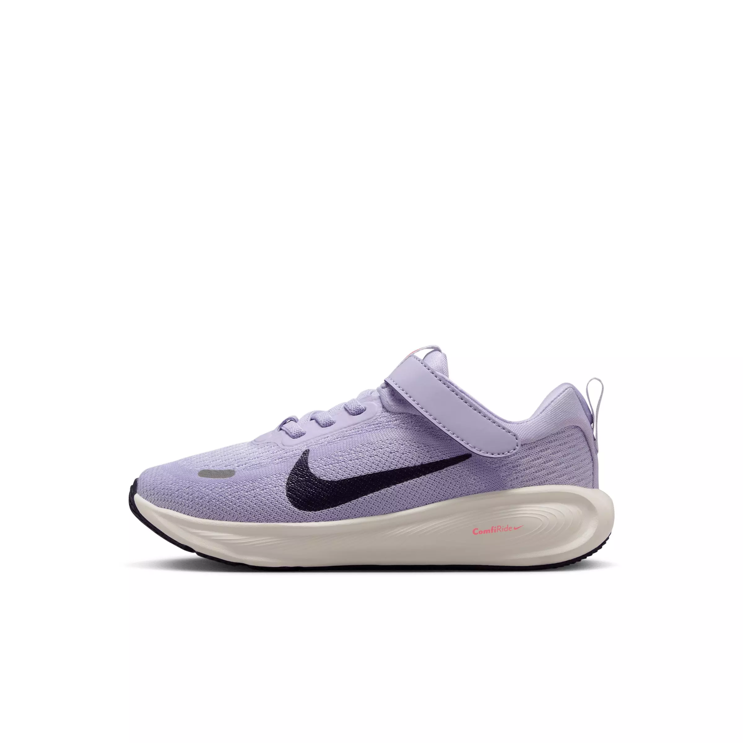 Nike Stellar Ride "Violet Mist/Barely Grape/Hot Lava/Purple Dynasty" Preschool Girls' Running Shoe - VIOLET/GRAPE/LAVA/PURPLE