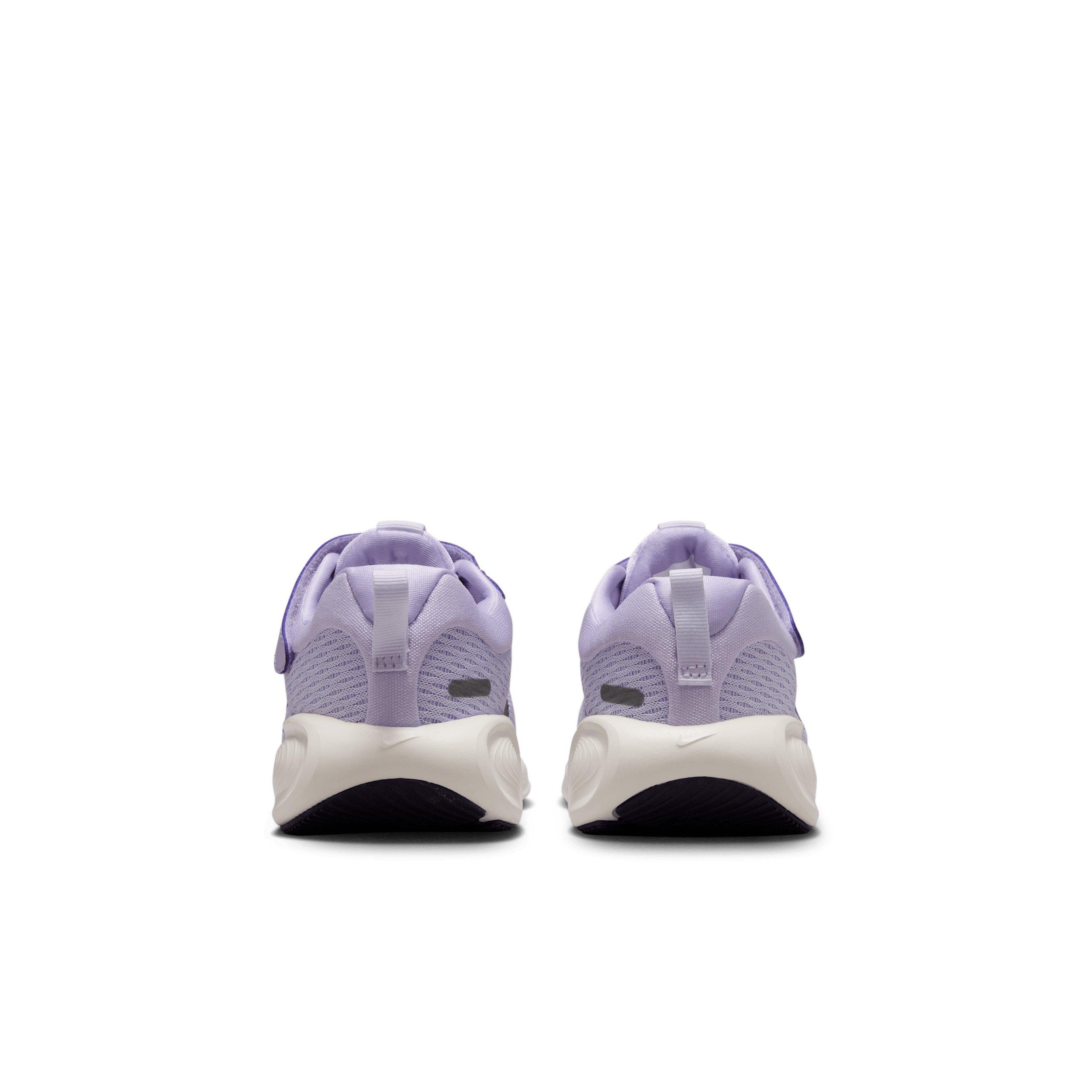 Nike Stellar Ride "Violet Mist/Barely Grape/Hot Lava/Purple Dynasty" Preschool Girls' Running Shoe - VIOLET/GRAPE/LAVA/PURPLE