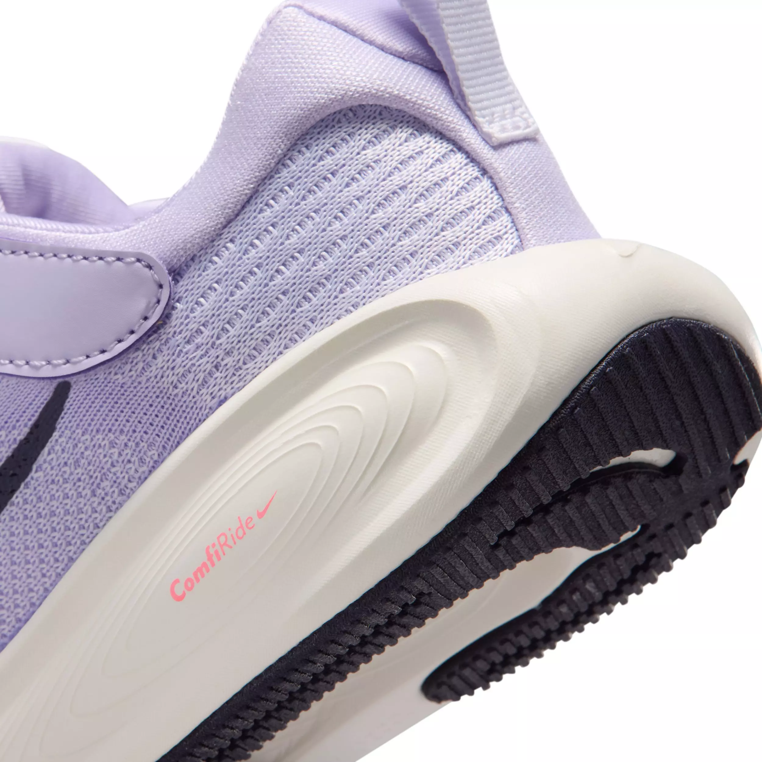 Nike Stellar Ride "Violet Mist/Barely Grape/Hot Lava/Purple Dynasty" Preschool Girls' Running Shoe - VIOLET/GRAPE/LAVA/PURPLE