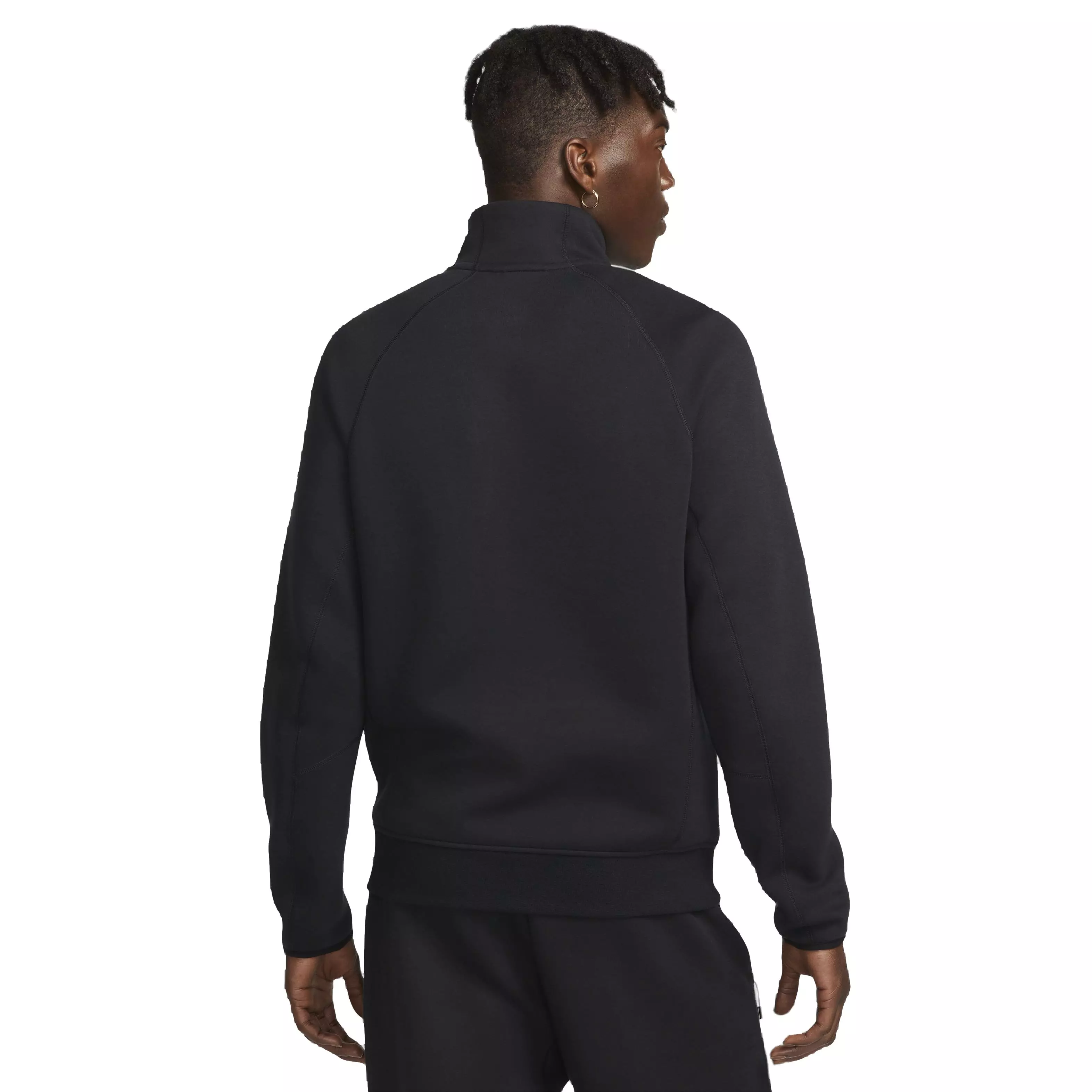 Nike Men's Sportswear Tech Fleece 1/2-Zip Sweatshirt - BLACK