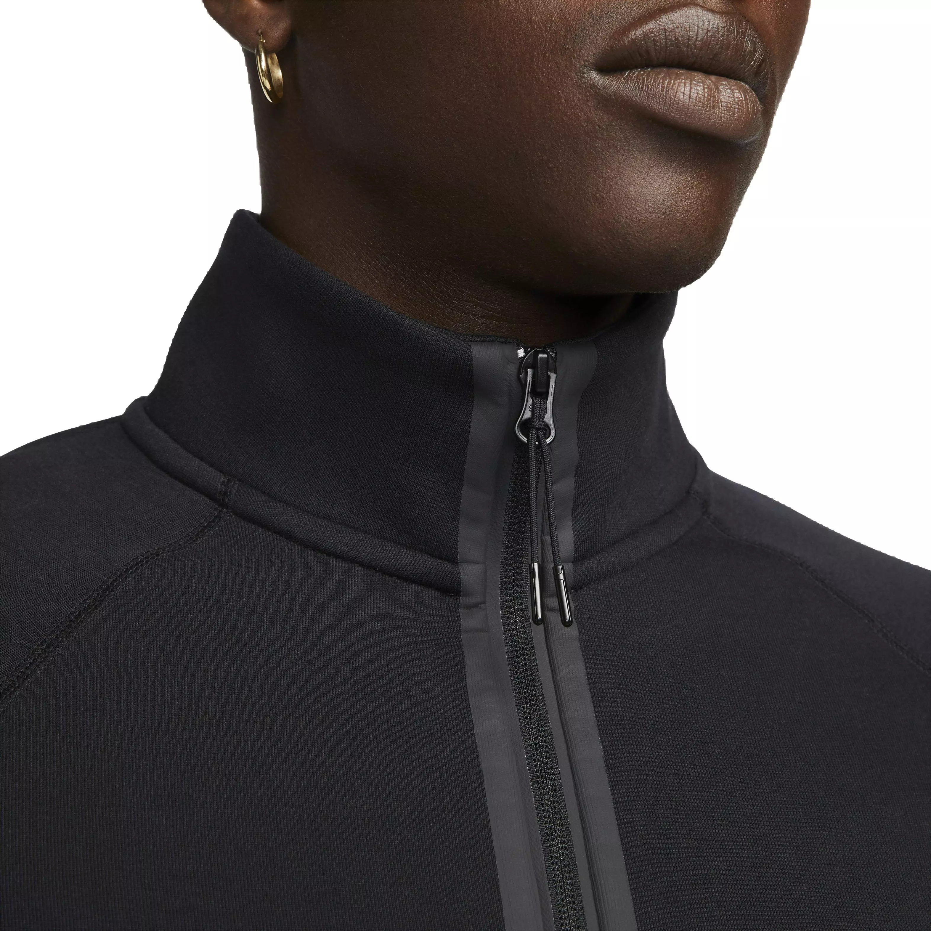 Nike Men's Sportswear Tech Fleece 1/2-Zip Sweatshirt - BLACK