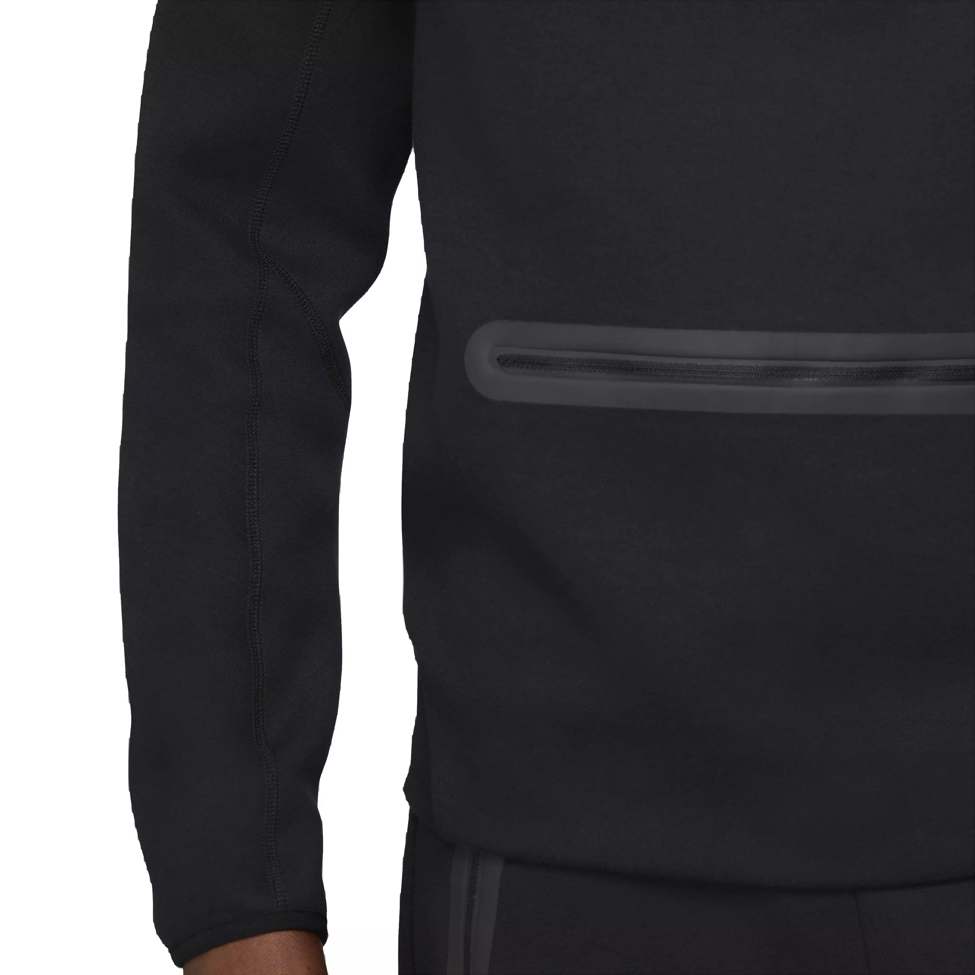 Nike Men's Sportswear Tech Fleece 1/2-Zip Sweatshirt - BLACK