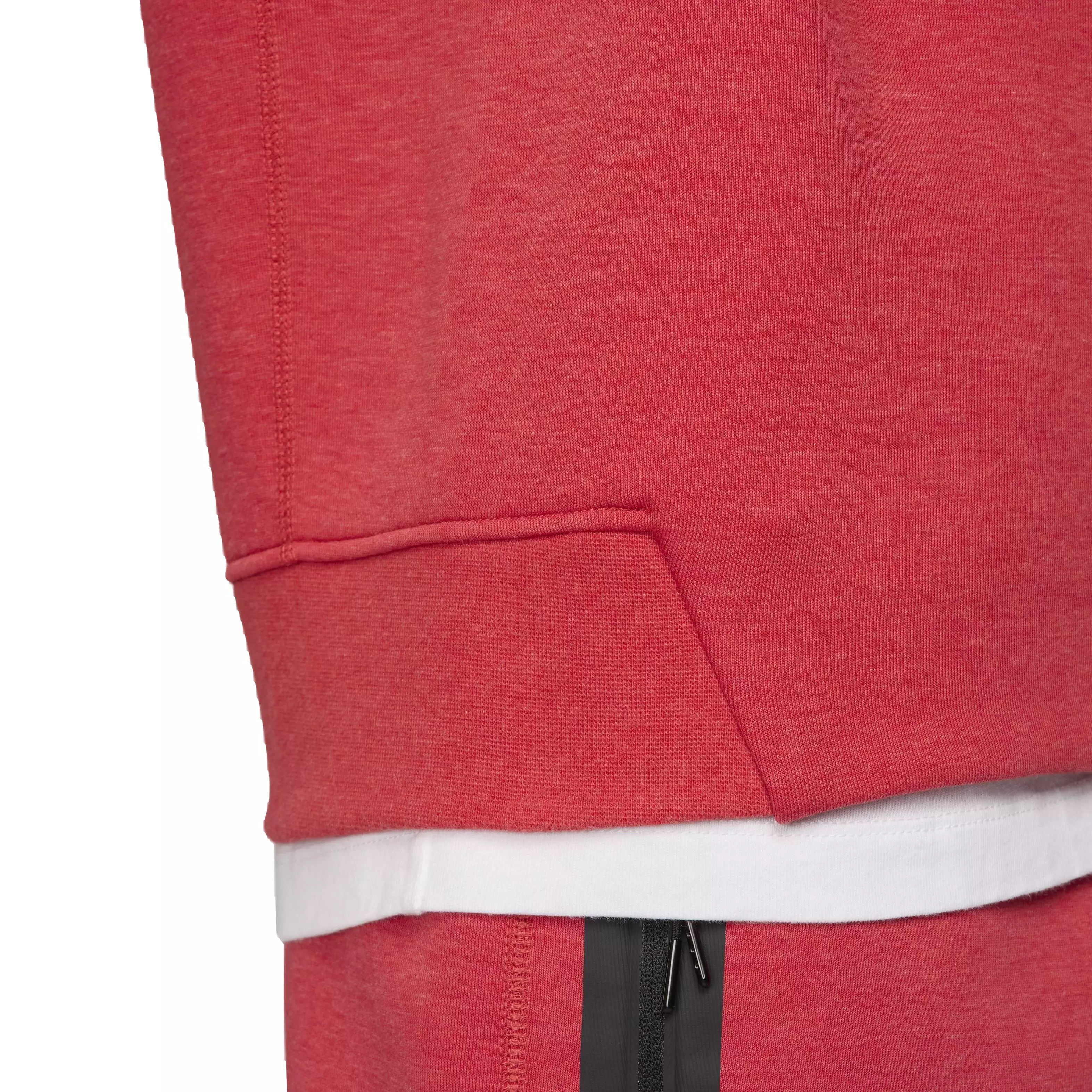 Nike Men's Sportswear Tech Fleece 1/2-Zip Sweatshirt - RED