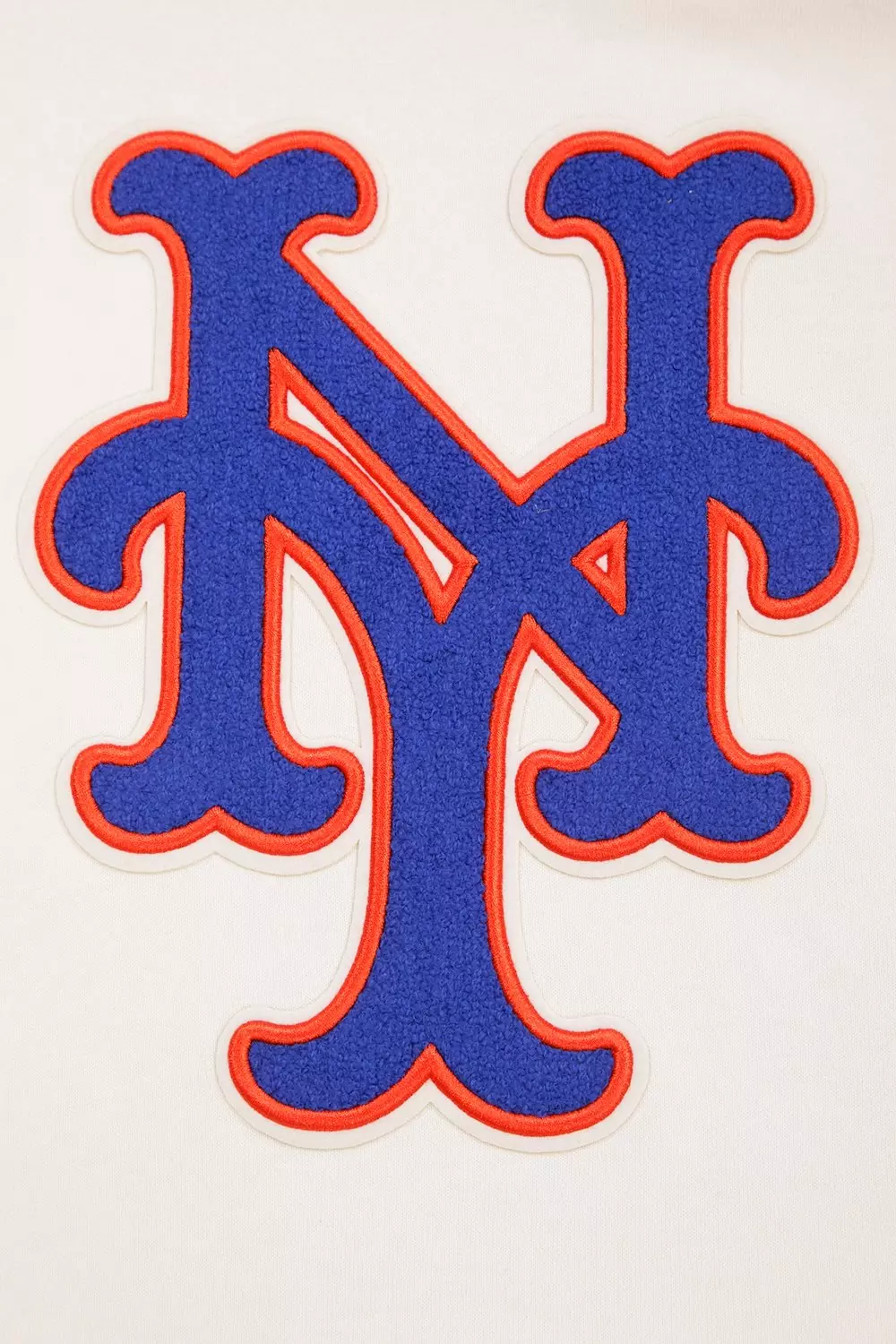 Pro Standard Men's MLB New York Mets Retro Classic Pullover Hoodie - Eggshell - EGGSHELL