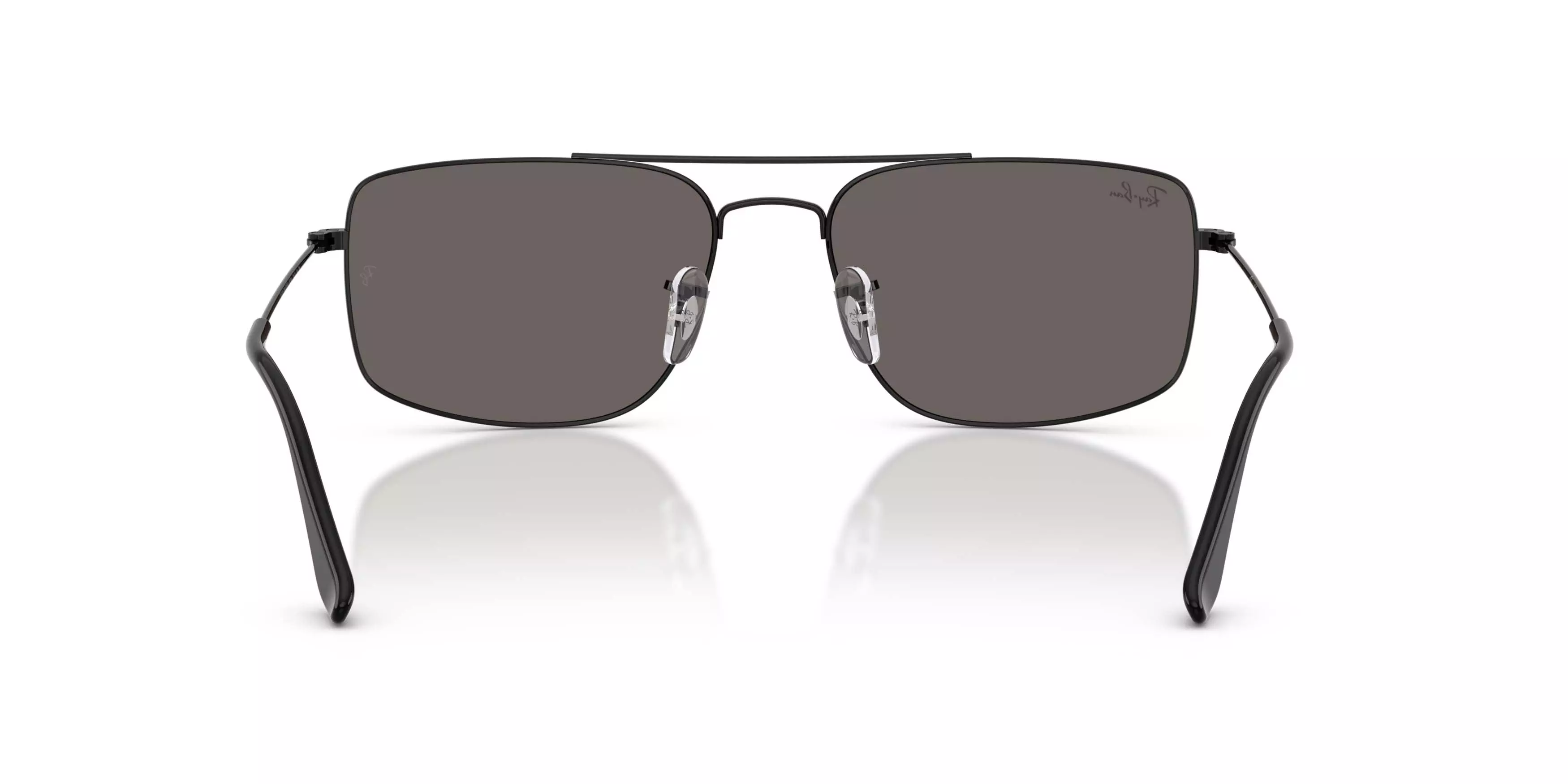 Ray-Ban Explorer III Dark Grey Sunglasses &ndash; Polished Black - BLACK/GREY