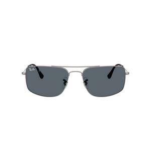 Ray-Ban Explorer III Blue Sunglasses &ndash; Polished Gunmetal