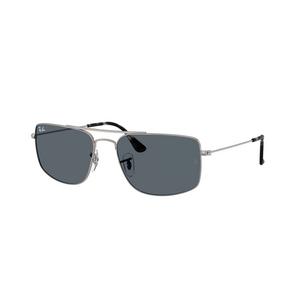 Ray-Ban Explorer III Blue Sunglasses &ndash; Polished Gunmetal