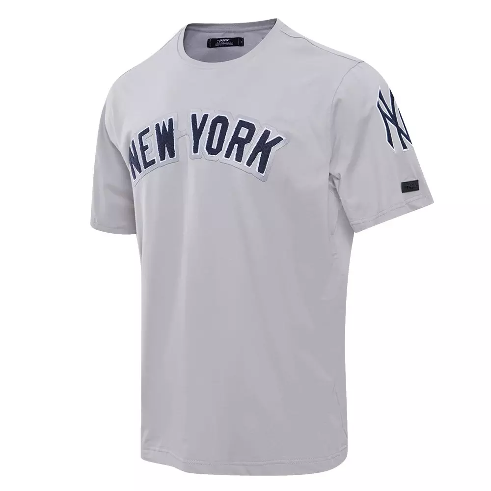 Pro Standard Men's MLB New York Yankees Classic Chenille Top - GREY