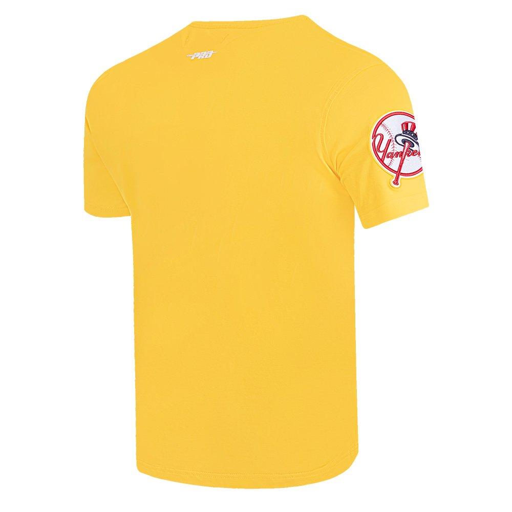 Pro Standard Men's MLB New York Yankees Classic Chenille Top - YELLOW Thumbnail View 4