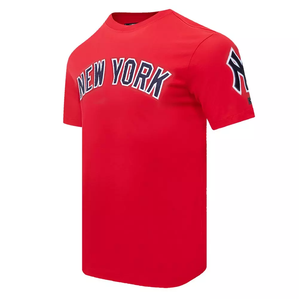 Pro Standard Men's MLB New York Yankees Classic Chenille Top - RED