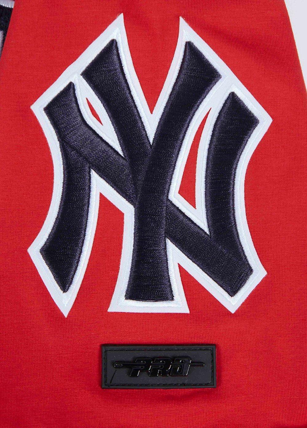 Pro Standard Men's MLB New York Yankees Classic Chenille Top - RED Thumbnail View 6