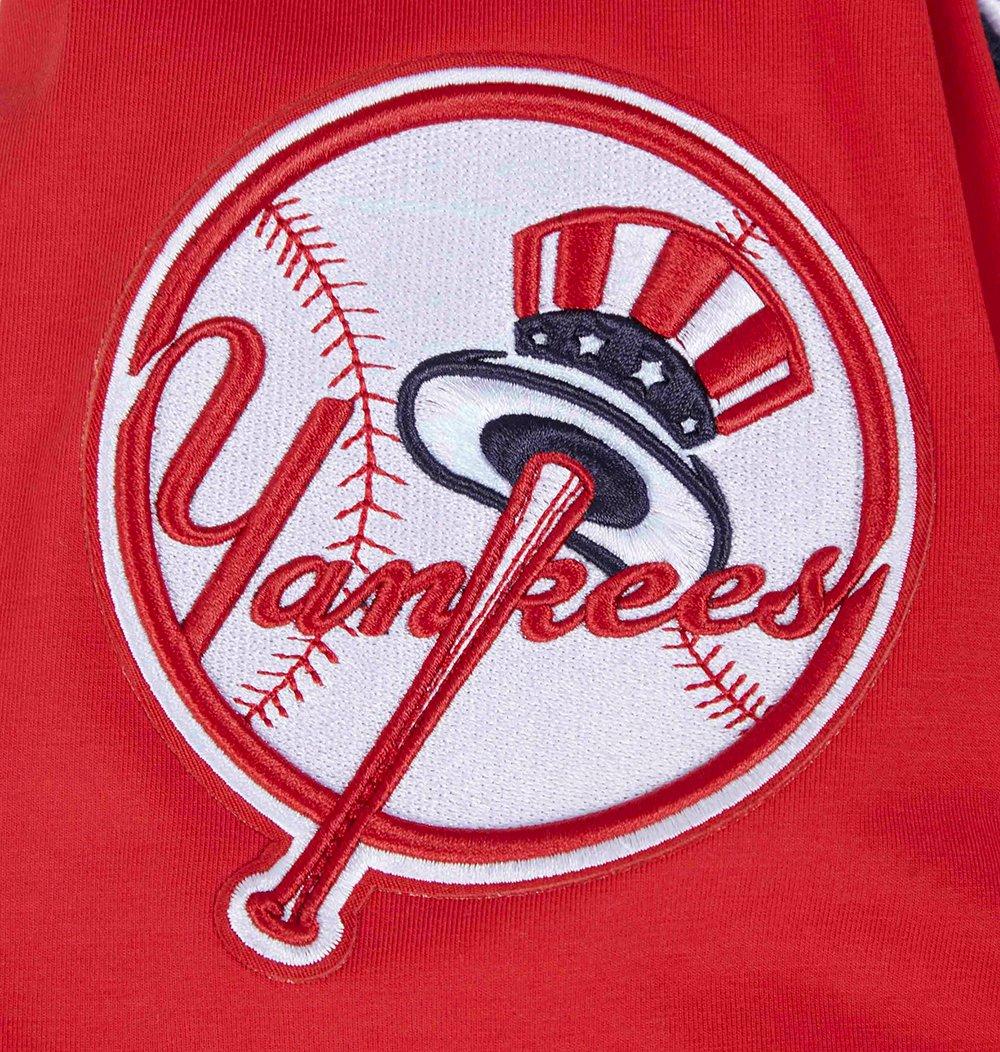 Pro Standard Men's MLB New York Yankees Classic Chenille Top - RED Thumbnail View 7