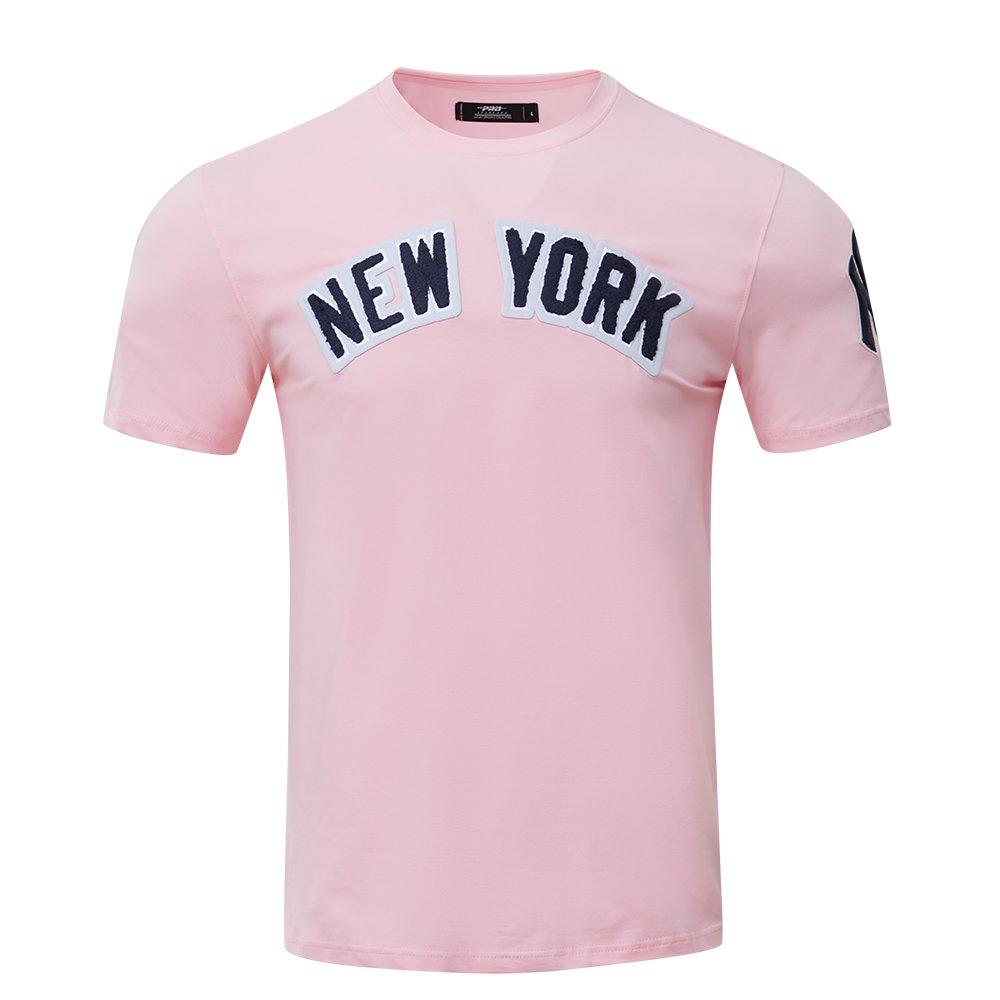 Pro Standard Men's MLB New York Yankees Classic Chenille Top - PINK Thumbnail View 1