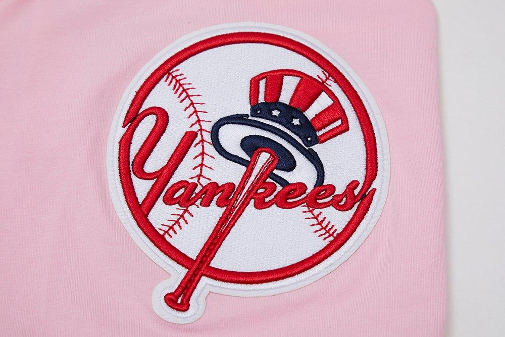 Pro Standard Men's MLB New York Yankees Classic Chenille Top - PINK Thumbnail View 6