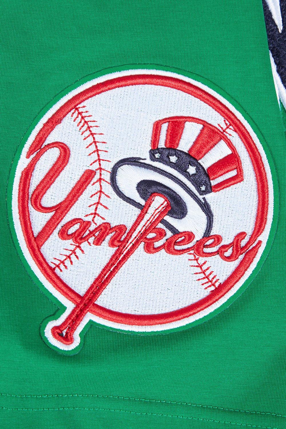 Pro Standard Men's MLB New York Yankees Classic Chenille Top - GREEN Thumbnail View 6