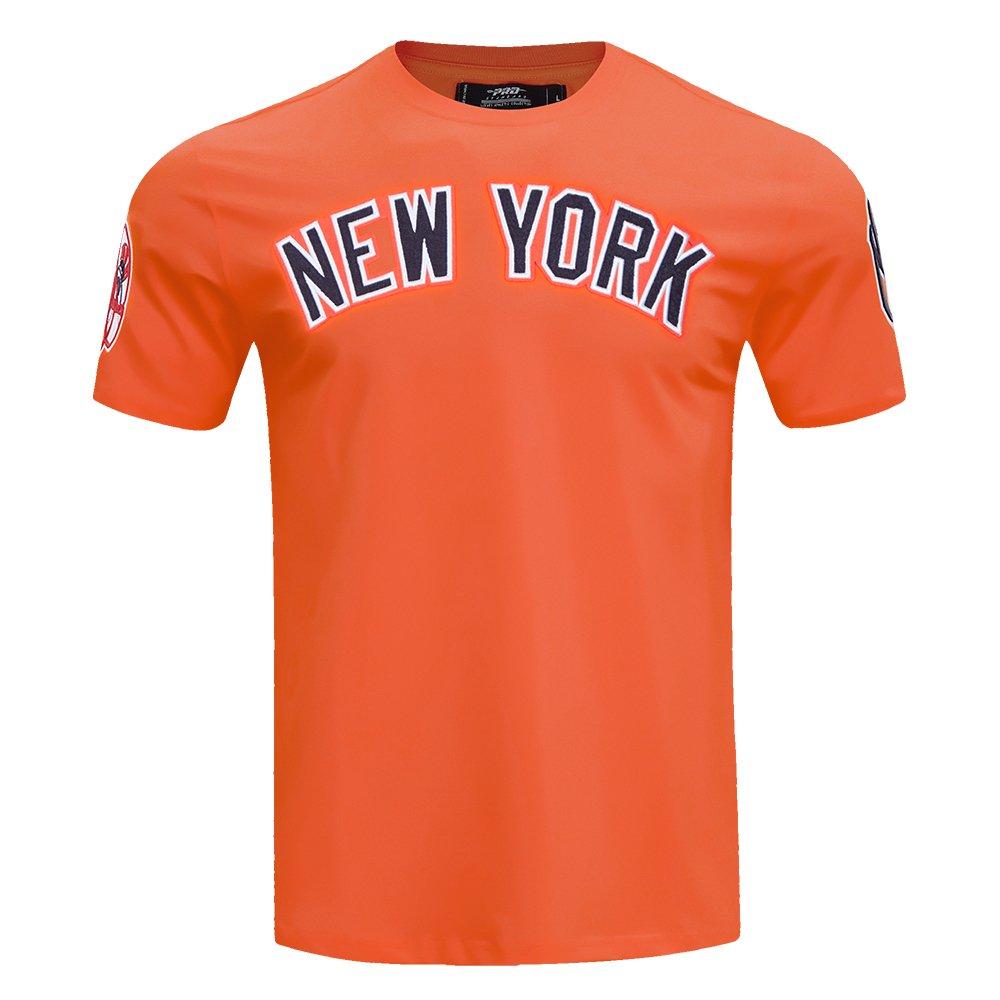 Pro Standard Men's MLB New York Yankees Classic Chenille Top - ORANGE Thumbnail View 1