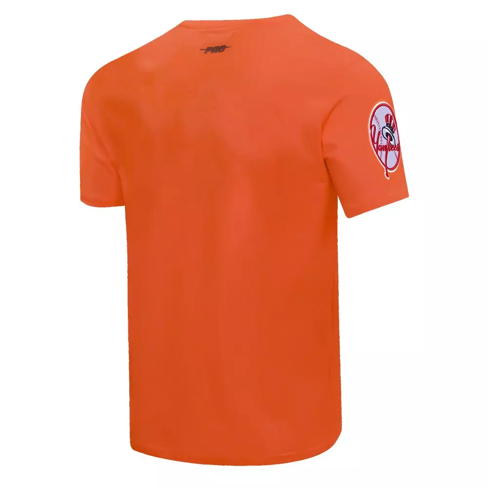 Pro Standard Men's MLB New York Yankees Classic Chenille Top - ORANGE