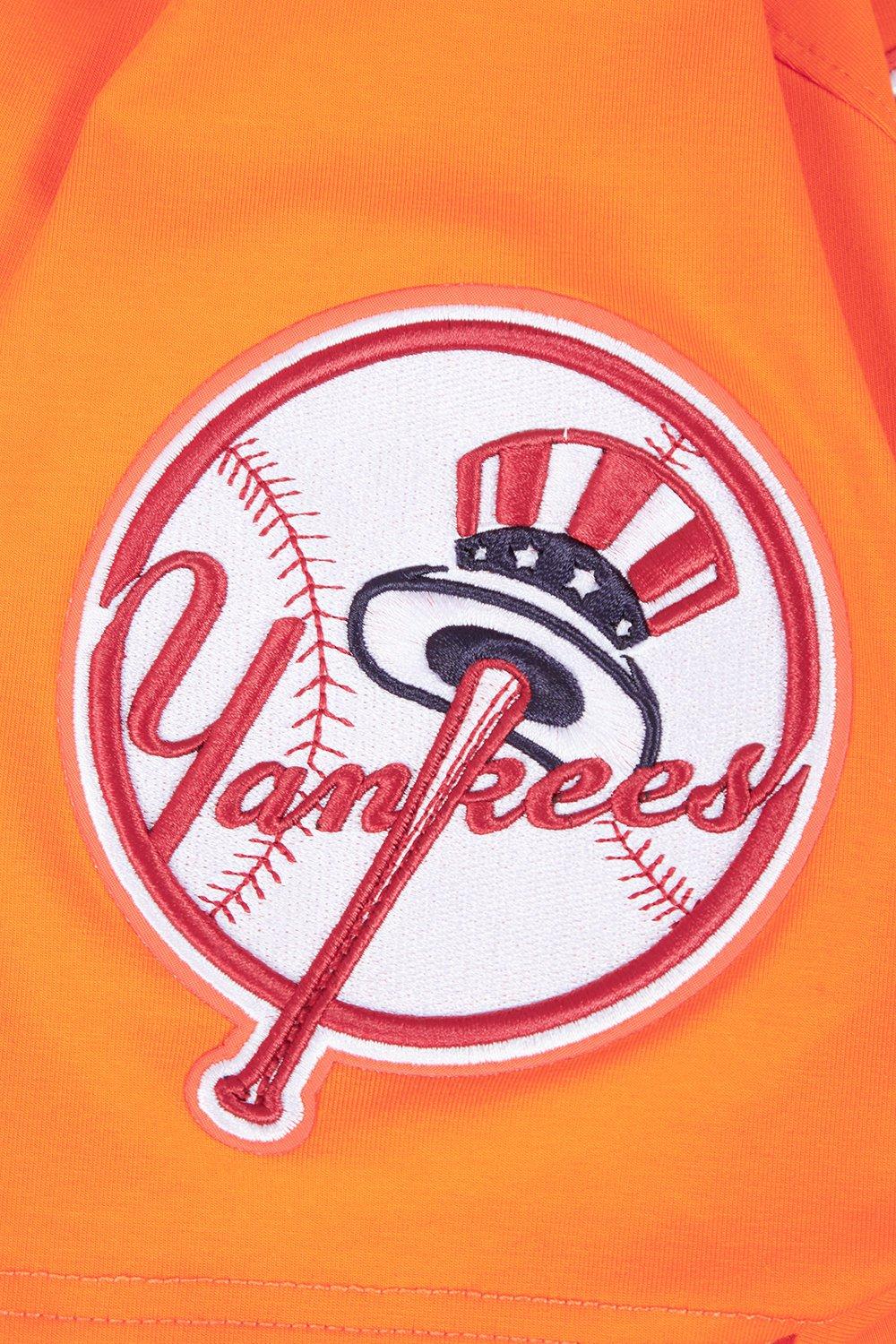 Pro Standard Men's MLB New York Yankees Classic Chenille Top - ORANGE Thumbnail View 6
