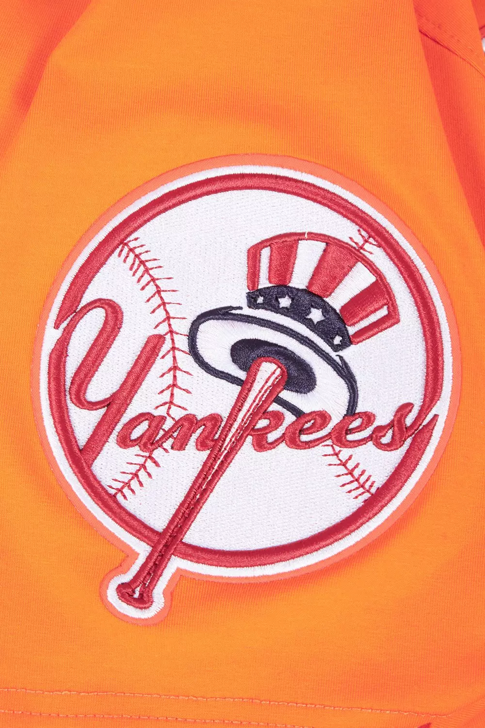 Pro Standard Men's MLB New York Yankees Classic Chenille Top - ORANGE