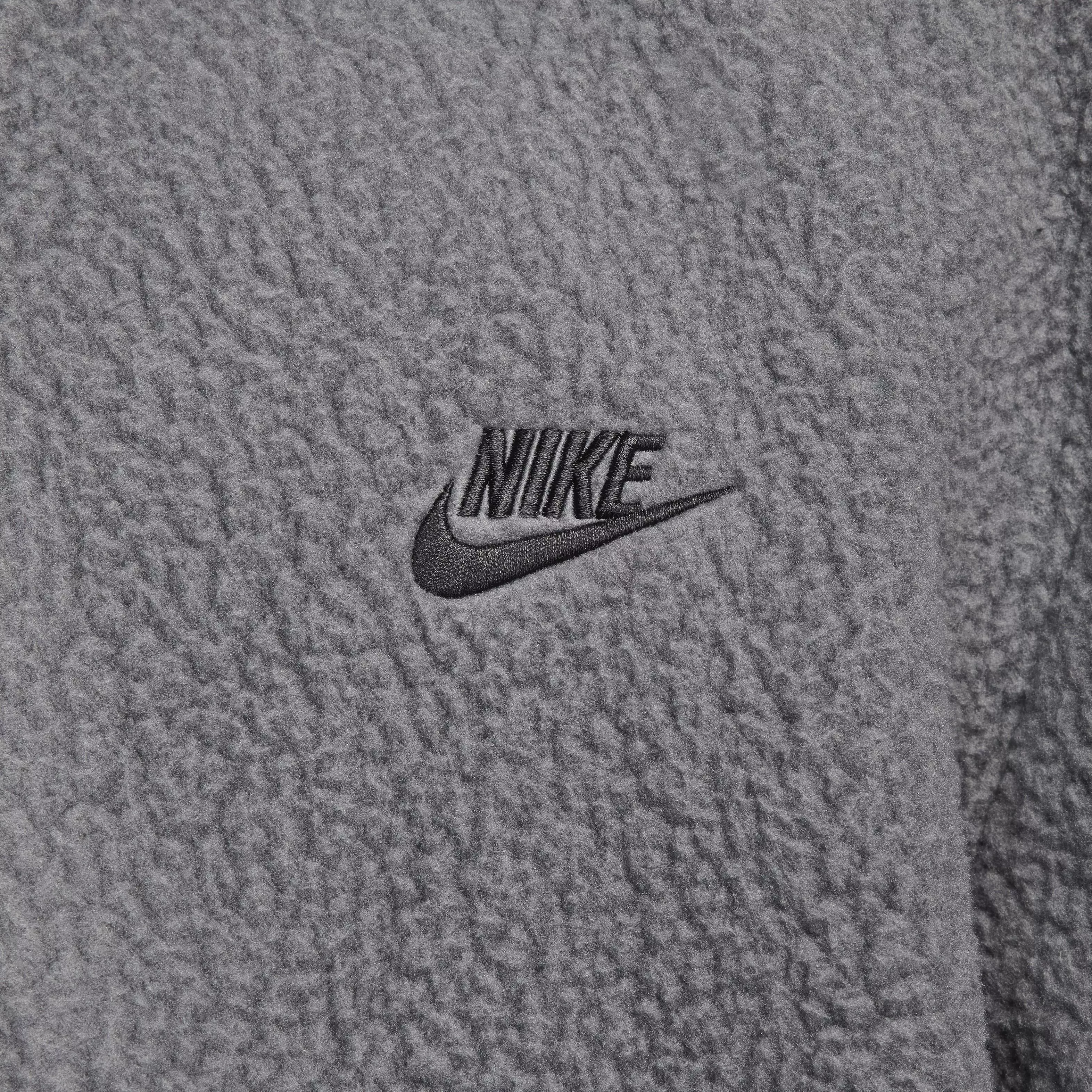 Nike Men's Club Fleece Sherpa Winterized Jacket - GREY