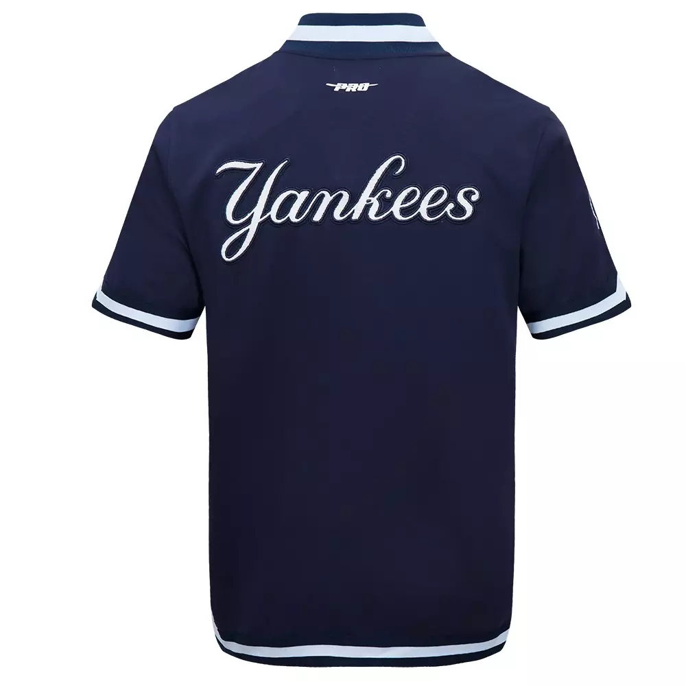 Pro Standard Men's MLB New York Yankees Classic Warm Up Jacket - Navy - NAVY