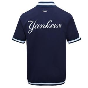 Pro Standard Men's MLB New York Yankees Classic Warm Up Jacket - Navy